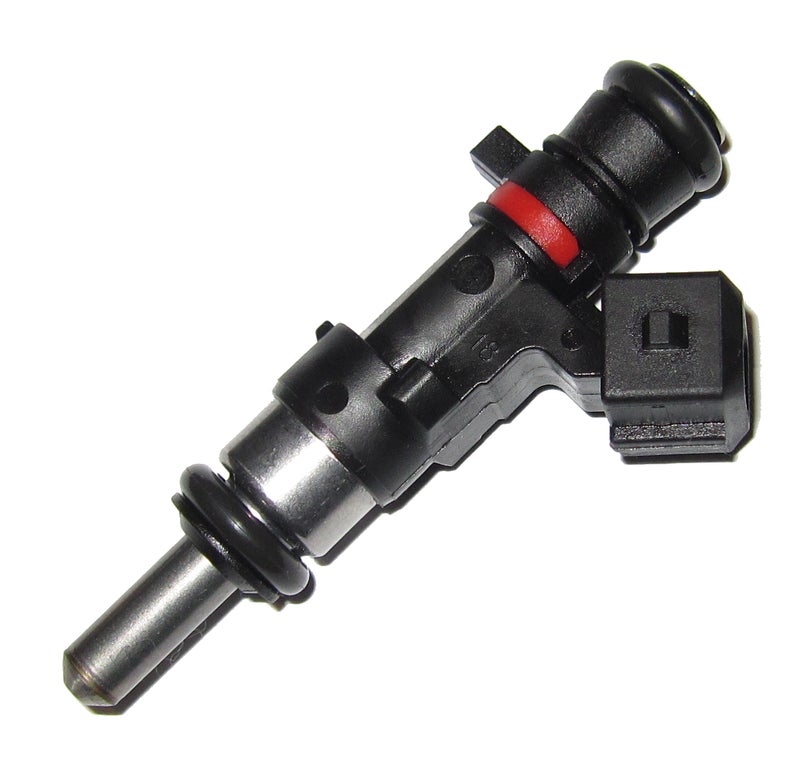 1100cc Bosch EV14, 12 ohm, Jetronic-liitin, O-O 49mm, "keskipitk&auml;", pitk&auml; suutink&auml;rki